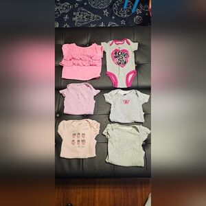 Baby Girl 0 To 3 Months Spring Summer Lot Of Clothes Euc